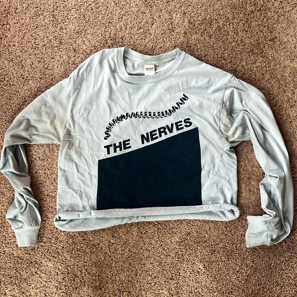 90s hardcore band merch. THE NERVES! Authentic vintage from back in the day.